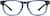 Front view of Create Kids' Square Glasses 4441216 in Ocean thumbnail