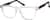 Angle view of Create Kids' Square Glasses 4441223 in Clear thumbnail