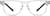 Front view of Create Kids' Square Glasses 4441223 in Clear thumbnail