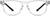 Front view of Create Kids' Square Glasses 4441323 in Clear thumbnail