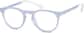 Angle view of Dream Kids' Round Glasses 4441417 in Periwinkle thumbnail