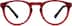 Dream Kids' Round Glasses 4441418 in Red