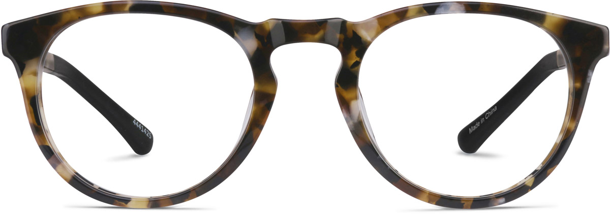 Tortoiseshell Dream Kids' Round Glasses