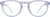Front view of Dream Kids' Round Glasses 4441517 in Periwinkle thumbnail