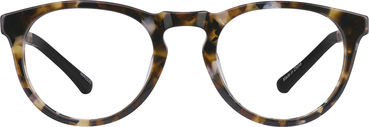 Tortoiseshell Dream Kids' Round Glasses