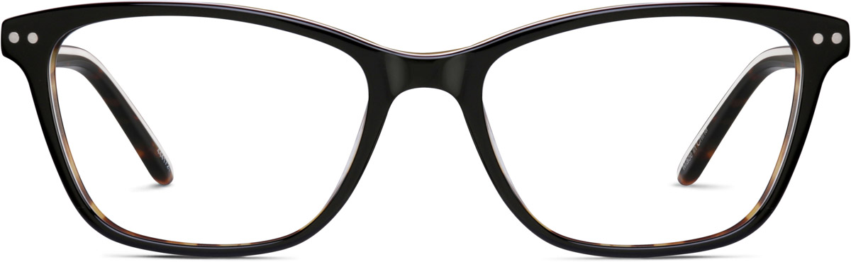 Black Rectangle Glasses