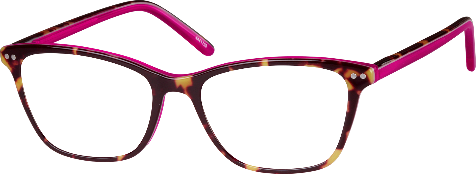 Black Rectangle Glasses #4441721 | Zenni Optical