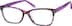 Rectangle Glasses 4441817 in Purple Tort