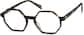 Angle view of Geometric Glasses 4442225 in Tortoiseshell thumbnail