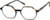 Angle view of Geometric Glasses 4442225 in Tortoiseshell thumbnail