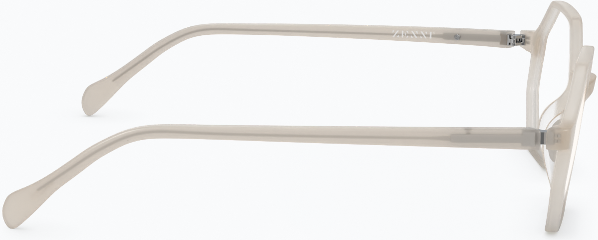 Side view of Geometric Glasses 4442233 in Sand thumbnail