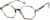 Angle view of Geometric Glasses  4442235 in Ivory Tortoiseshell thumbnail