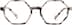 Geometric Glasses  4442235 in Ivory Tortoiseshell
