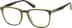Square Glasses 4442315 in Brown