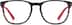 Square Glasses 4442321 in Black