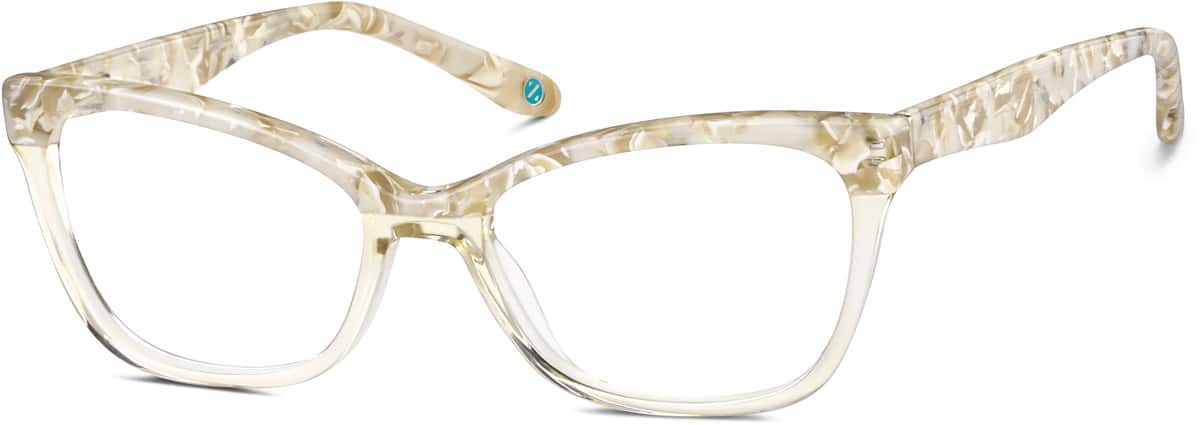 Translucent Cat-Eye Glasses #4442533 | Zenni Optical