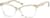 Angle view of Cat-Eye Glasses 4442533 in Translucent thumbnail