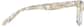 Side view of Cat-Eye Glasses 4442533 in Translucent thumbnail