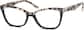 Angle view of Cat-Eye Glasses 4442535 in Black thumbnail