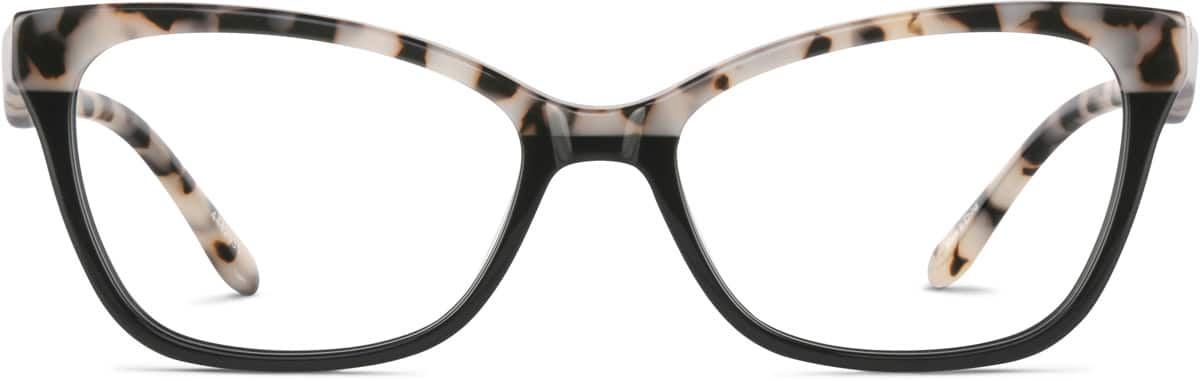 Front view of Cat-Eye Glasses 4442535 in Black