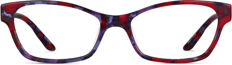 Garnet Cat-Eye Glasses