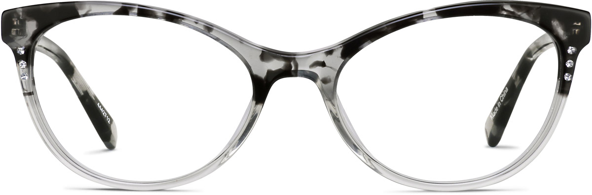 Gray Cat-Eye Glasses