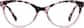 Front view of Cat-Eye Glasses 4442719 in Pink thumbnail
