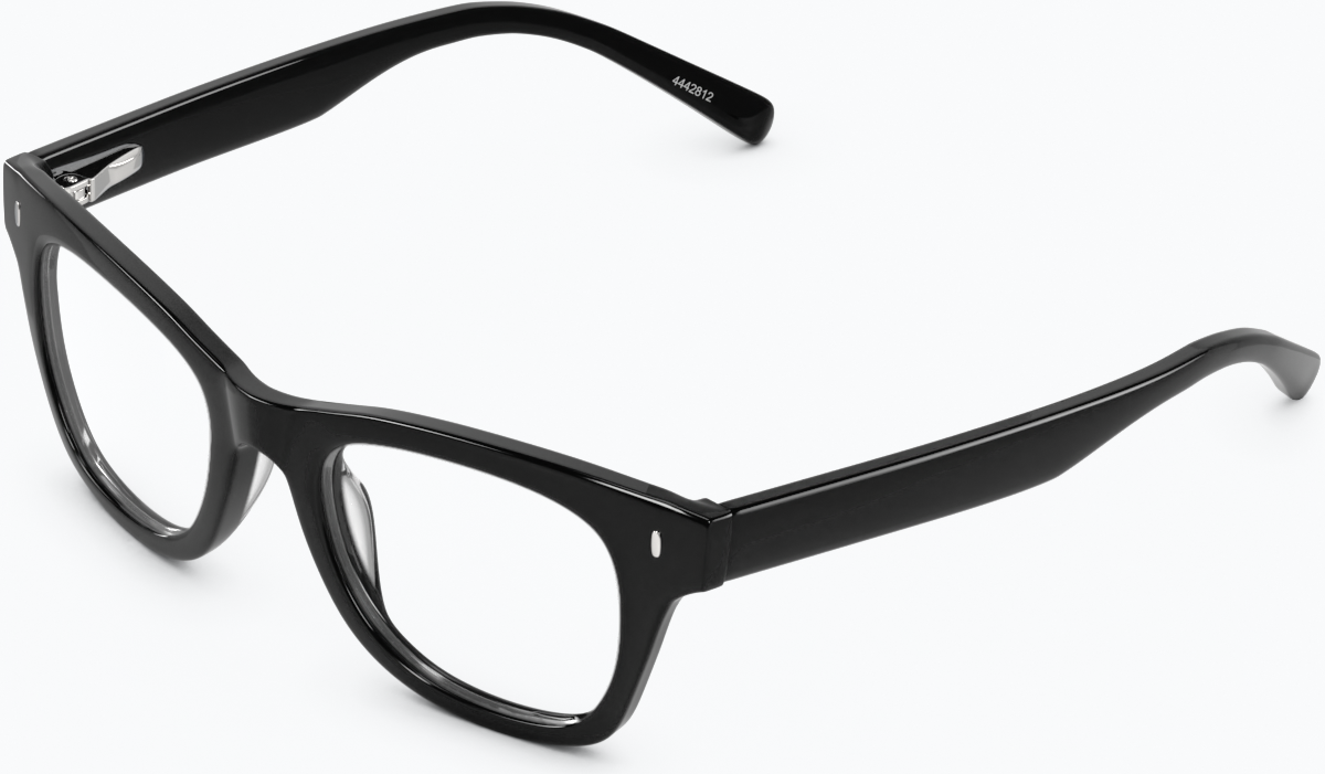 Angle view of Encore Glasses 4442821 in Black thumbnail