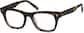 Angle view of Encore Glasses 4442825 in Tortoiseshell thumbnail