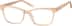 Rectangle Glasses 4442915 in Apricot