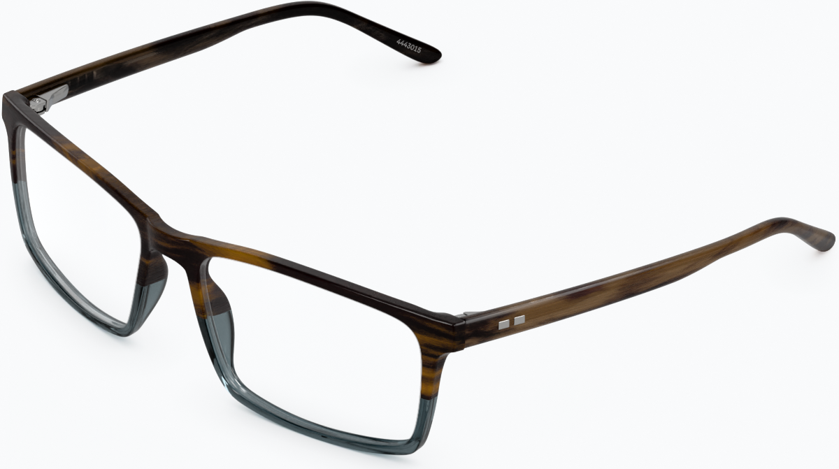 Angle view of Post Up Glasses 4443015 in Brown thumbnail