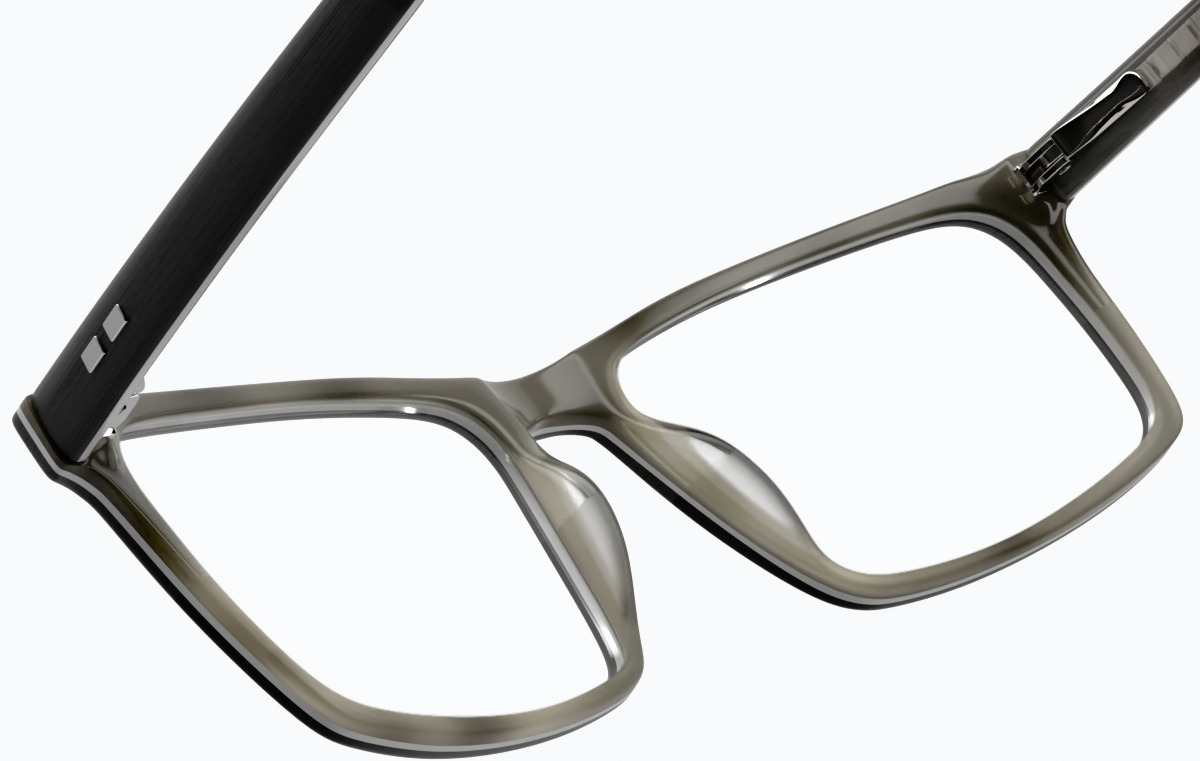 See-through view of Post Up Glasses 4443021 in Black thumbnail
