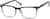 Angle view of Rectangle Glasses 4443112 in Gray thumbnail