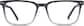 Front view of Rectangle Glasses 4443112 in Gray thumbnail