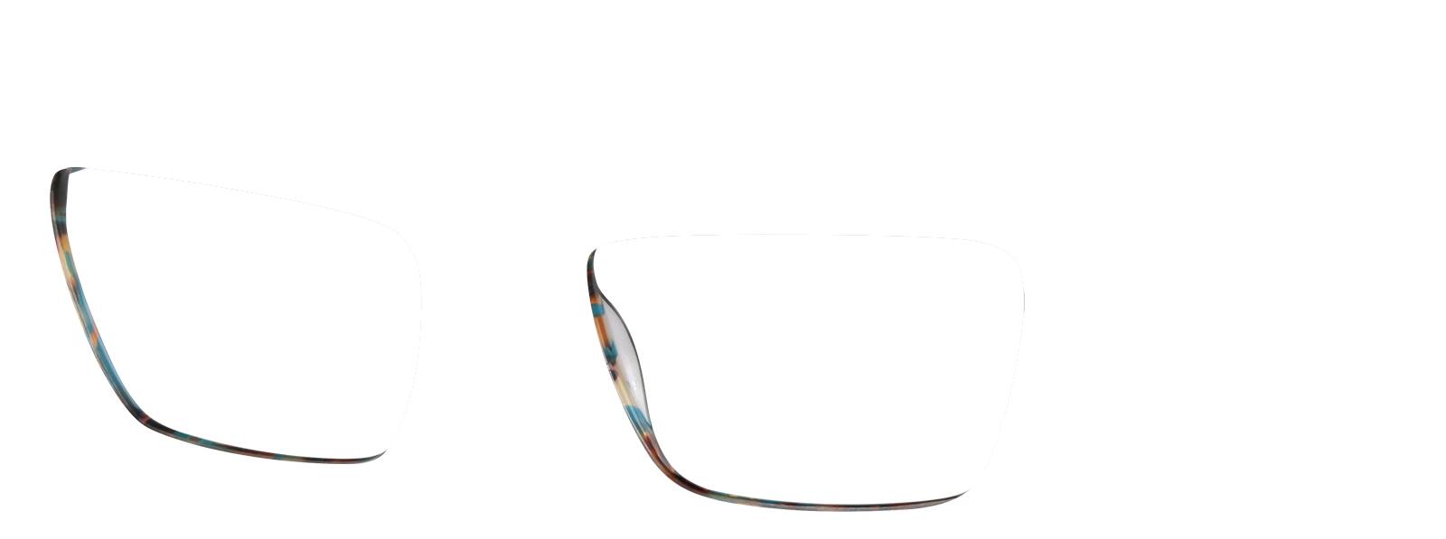 Peacock Rectangle Glasses #4443224 | Zenni Optical