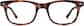 Front view of Parquet Pride Glasses 4443925 in Tortoiseshell thumbnail