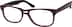 Square Glasses 444418 in Red