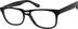 Square Glasses 444421 in Black