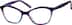 Geometric Glasses 4444217 in Deep Purple