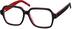 Square Glasses 4444321 in Black