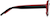 Side view of Square Glasses 4444321 in Black thumbnail