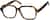 Angle view of Square Glasses 4444325 in Tortoiseshell thumbnail