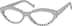 Oval Glasses 4444431 in Checkerboard