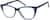 Angle view of Cat-Eye Glasses 4444516 in Navy thumbnail