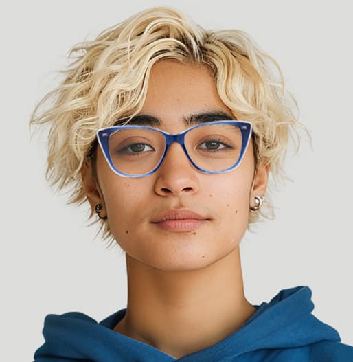 Image of Cat-Eye Glasses