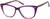 Angle view of Cat-Eye Glasses 4444517 in Grape thumbnail