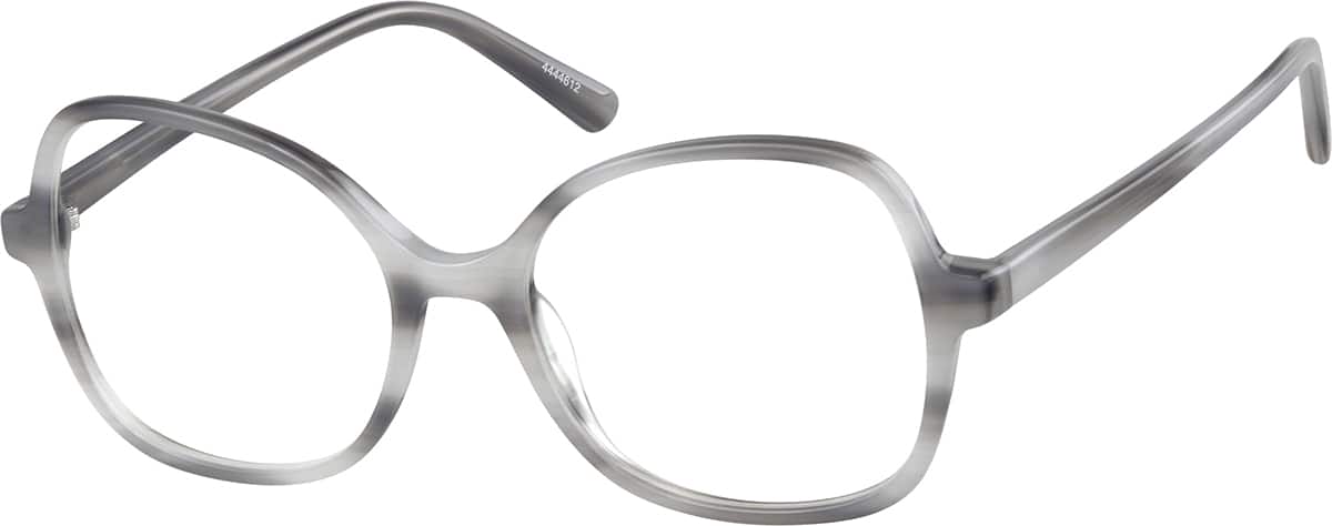 Angle view of Gafas estilo ojo de gato 4444612 in Humo