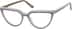 Cat-Eye Glasses 4444812 in Gray