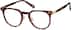 Round Glasses 4444918 in Red