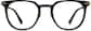 Front view of Round Glasses 4444921 in Black thumbnail